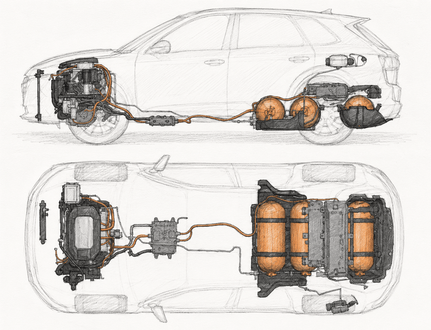 2019 Hyundai Nexo hydrogen fuel cell vehicle