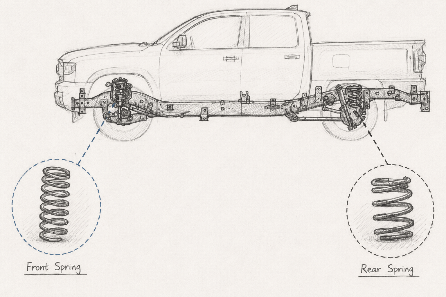 Coil Springs in Automotive Suspensions