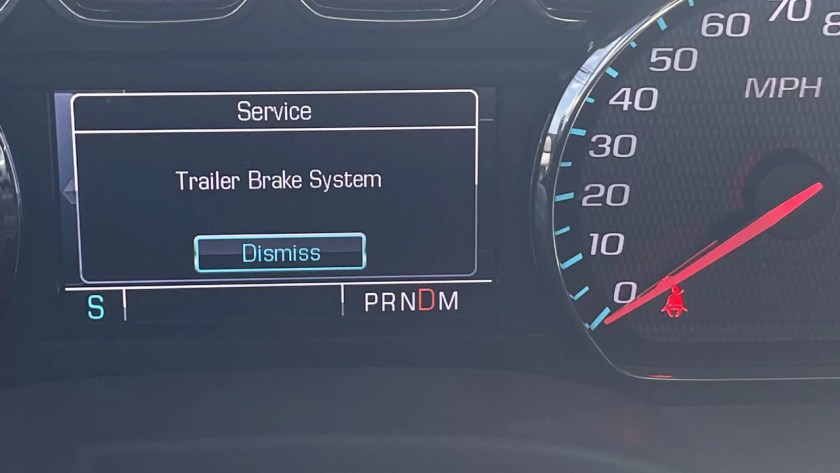 Service Trailer Brake System