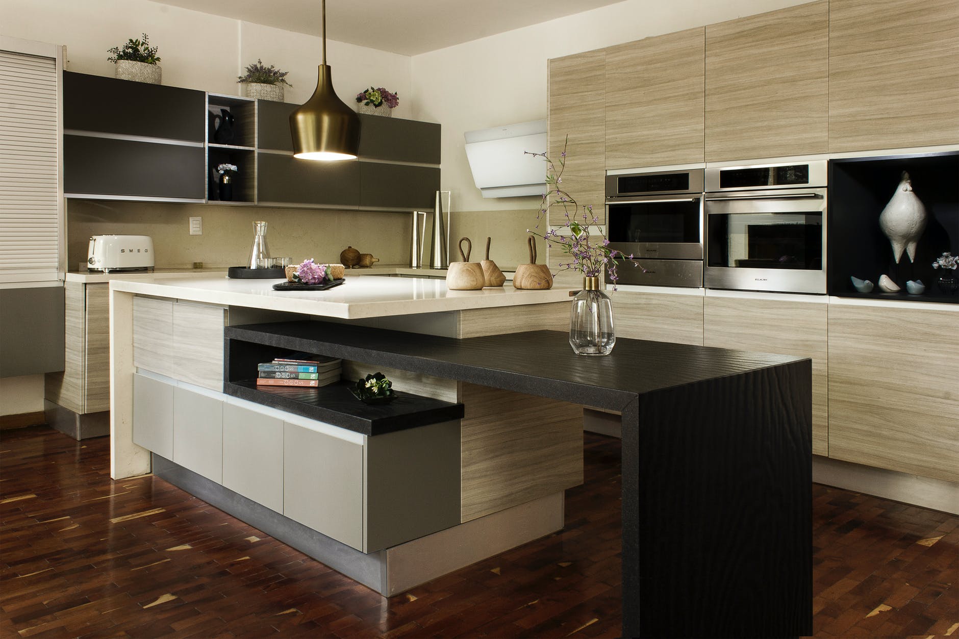 modern kitchen interior