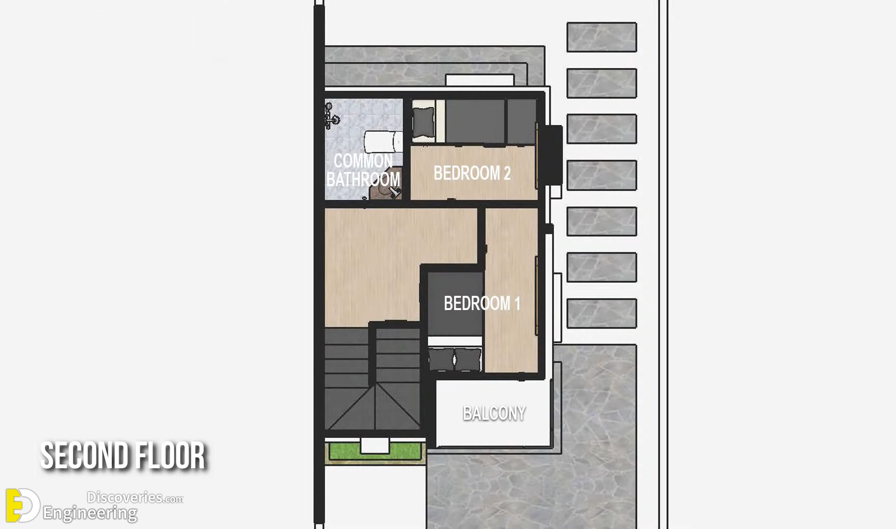 2nd floor house plan design