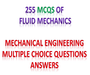 400 Top Fluid Mechanics Multiple Choice Questions And Answers