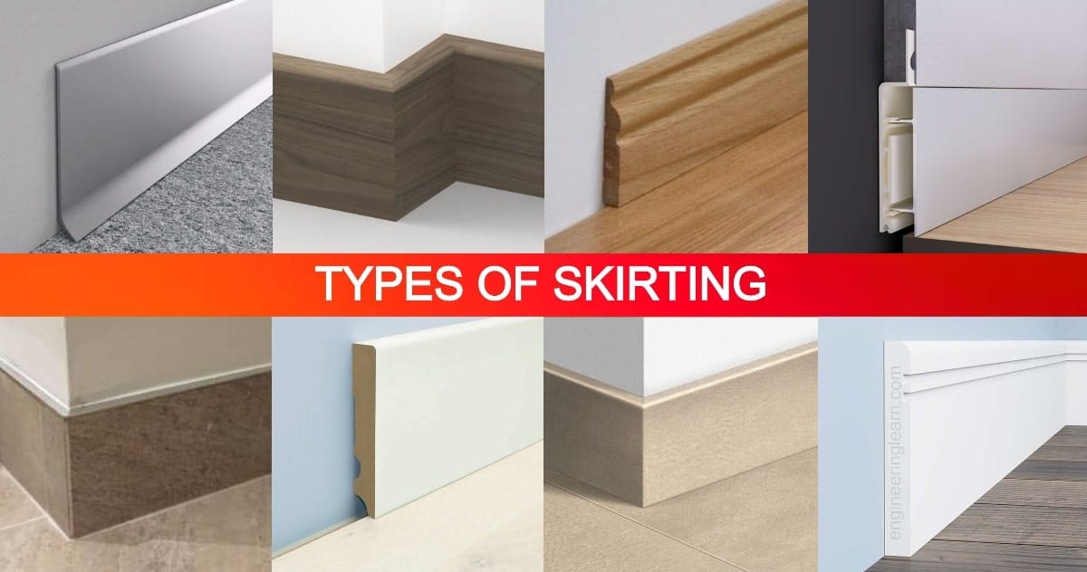 12 types of skirting