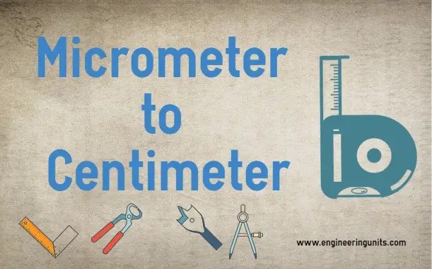Micrometer to Centimeter (µm to cm) online converter ... Micrometer to Centimeter (µm to cm) online converter ...