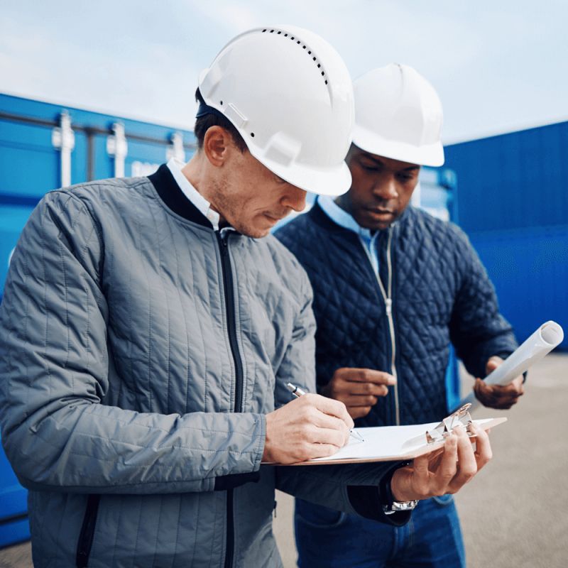 Engineer Presentation Training - Modern Mobile Abstract Illustrations | Free Download