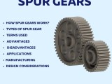 Spur Gears Types Advantages Disadvantages Applications