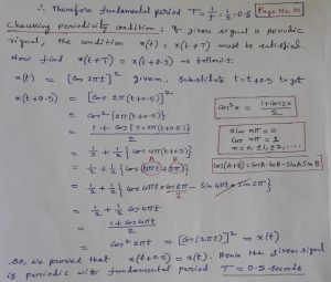 Periodic and non-periodic signals