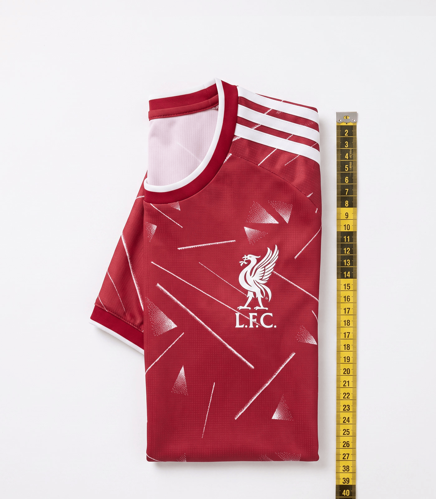 Liverpool FC 2026/27 Home Shirt in Red with Graphic Pattern Design Fold