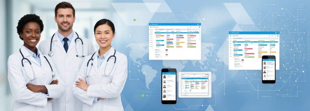 healthcare staffing solutions software