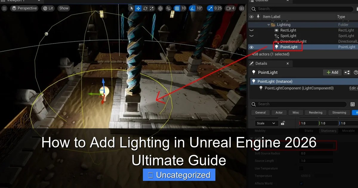 How To Add Lighting In Unreal Engine 2026 Ultimate Guide How To Add Lighting In Unreal Engine 2.webp