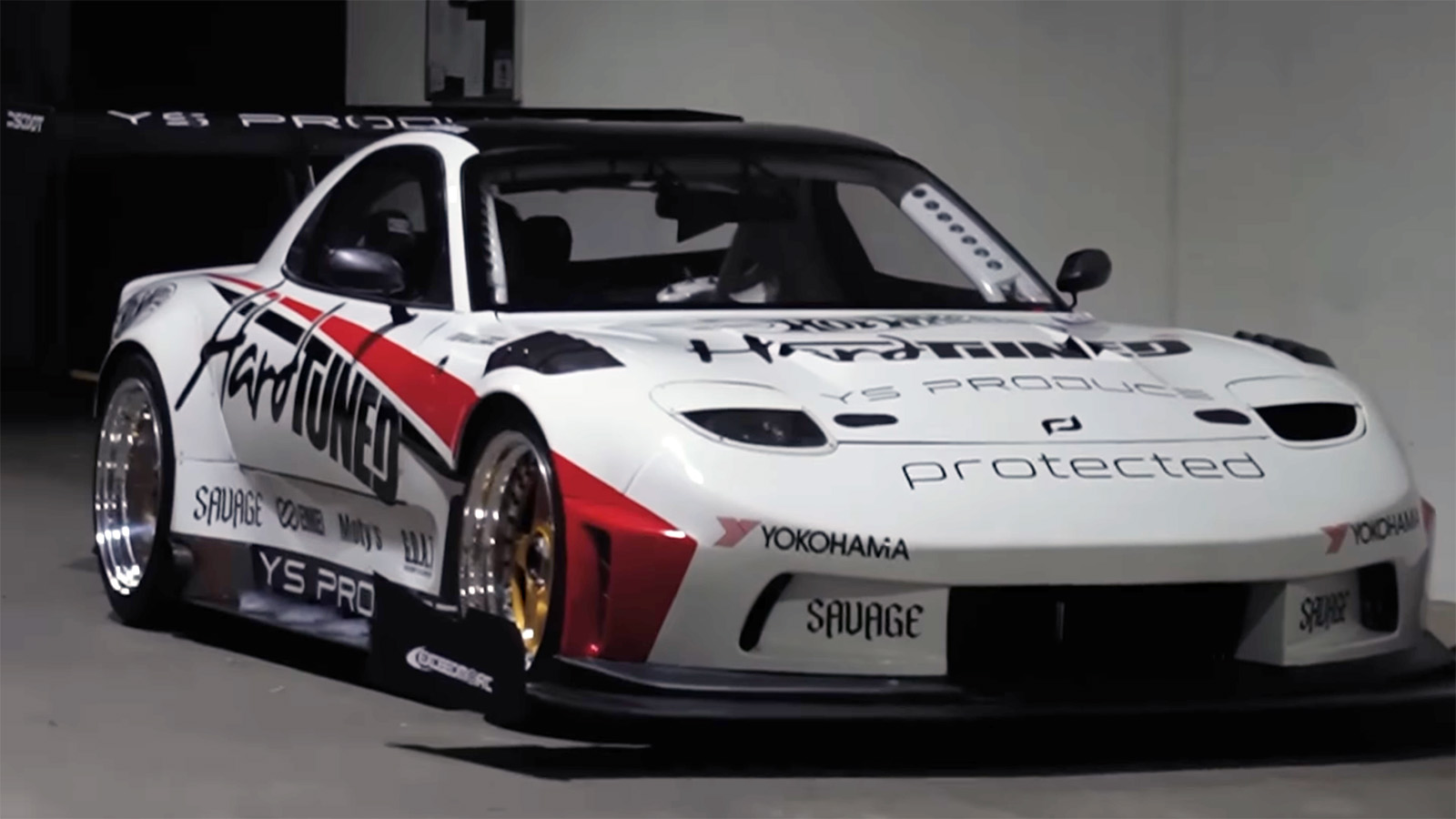 YS Produce's RX-7 with a 26B Four-Rotor Racing at WTAC 2026