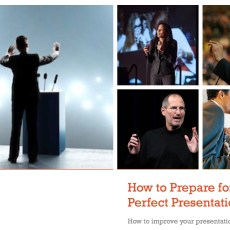 How to Prepare for the Perfect Presentation