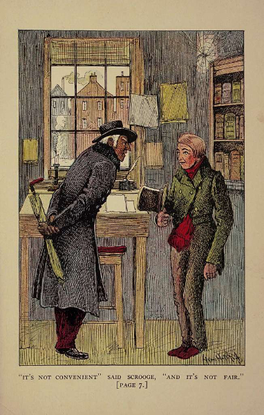reading exercise christmas carol