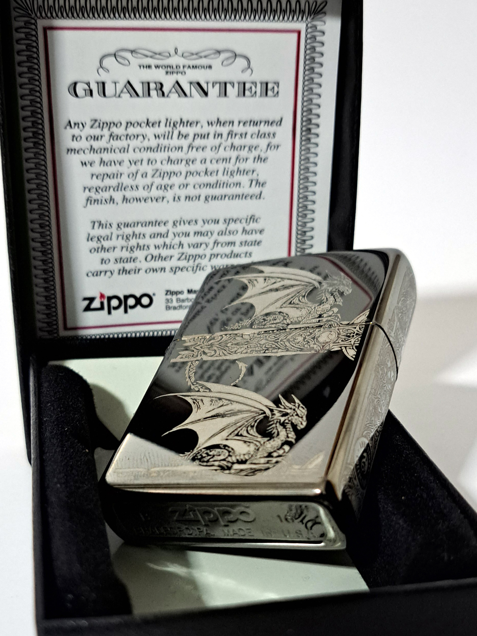 Anne Stokes Collection Gothic Dragons Zippo Lighter Anne Stokes Collection Gothic Dragons Zippo Lighter