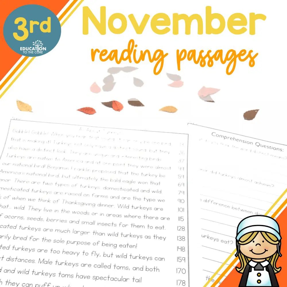 10 Free 3rd Grade Reading Fluency Passages Pedagogue - Landscape Pattern Collection - 8K Quality