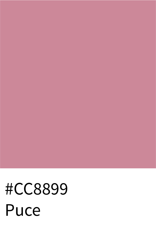 227 shades of pink with hex codes and names