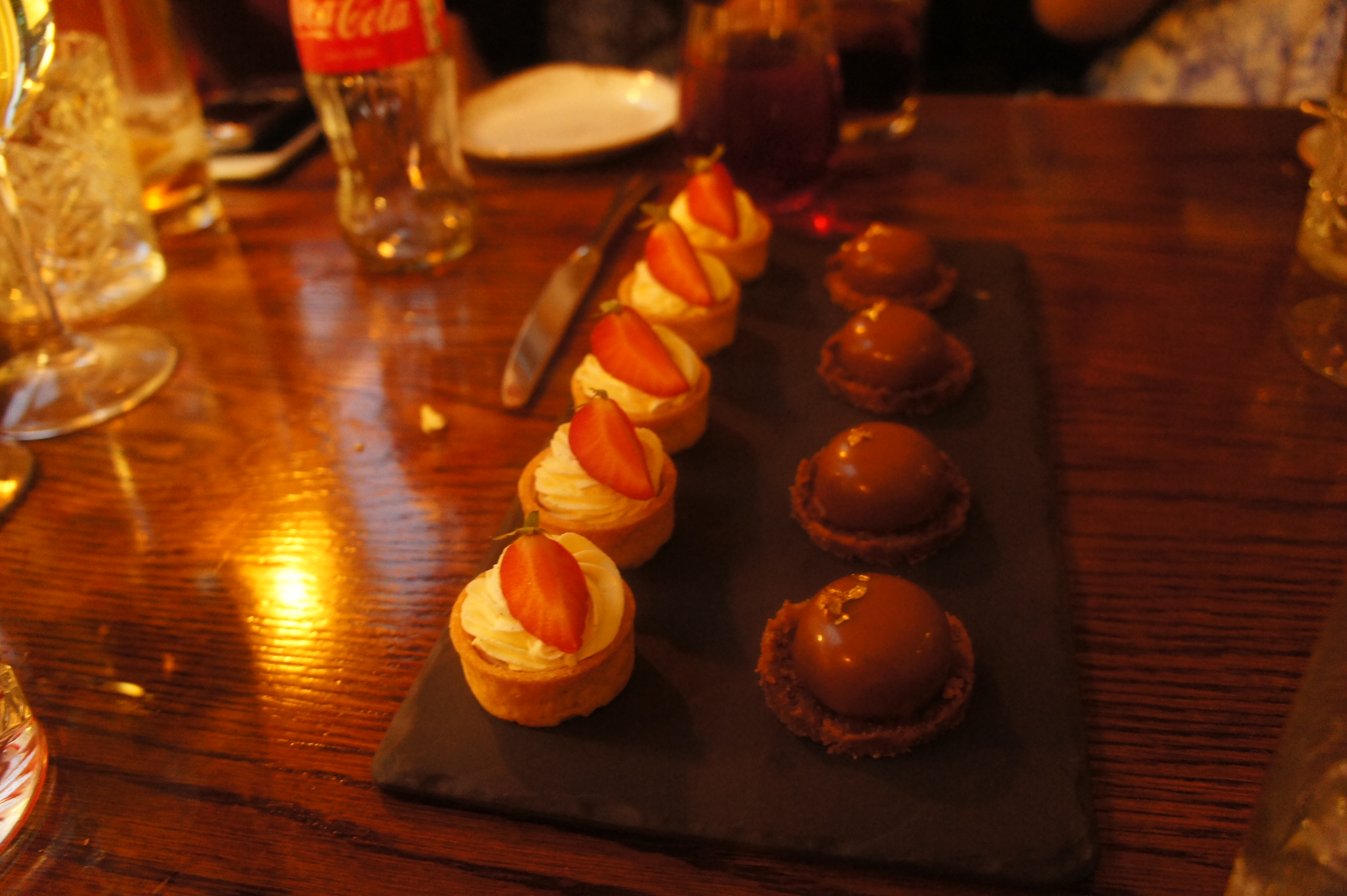 Selection of mini deserts