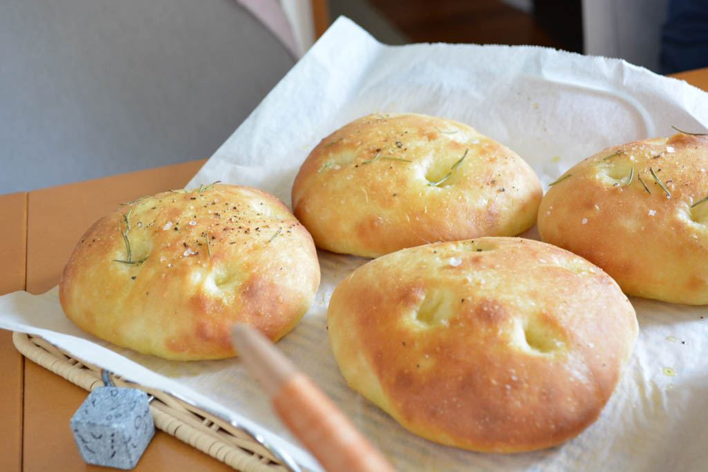 ジャガイモのフォカッチャ。もっちもち！