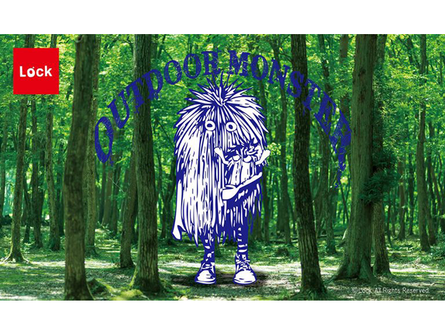 outdoor design unit Lock 【OUTDOOR MONSTER シルクスクリーン