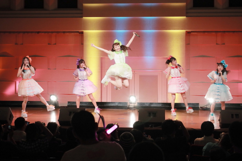 新生「いちごみるく色に染まりたい。」Girls Artsで堂々のステージを