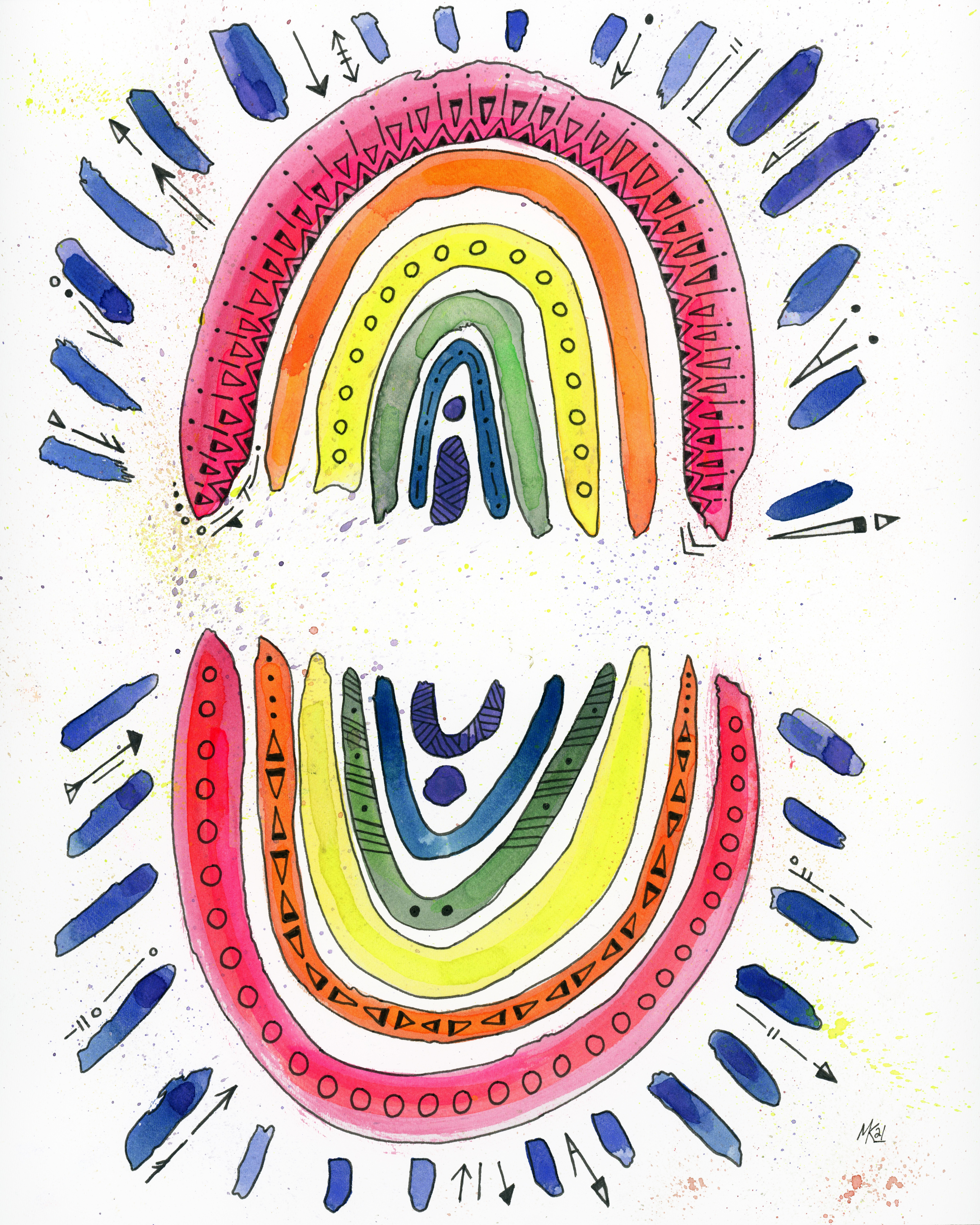 Enneagram Type 2: Enneagram Art Series