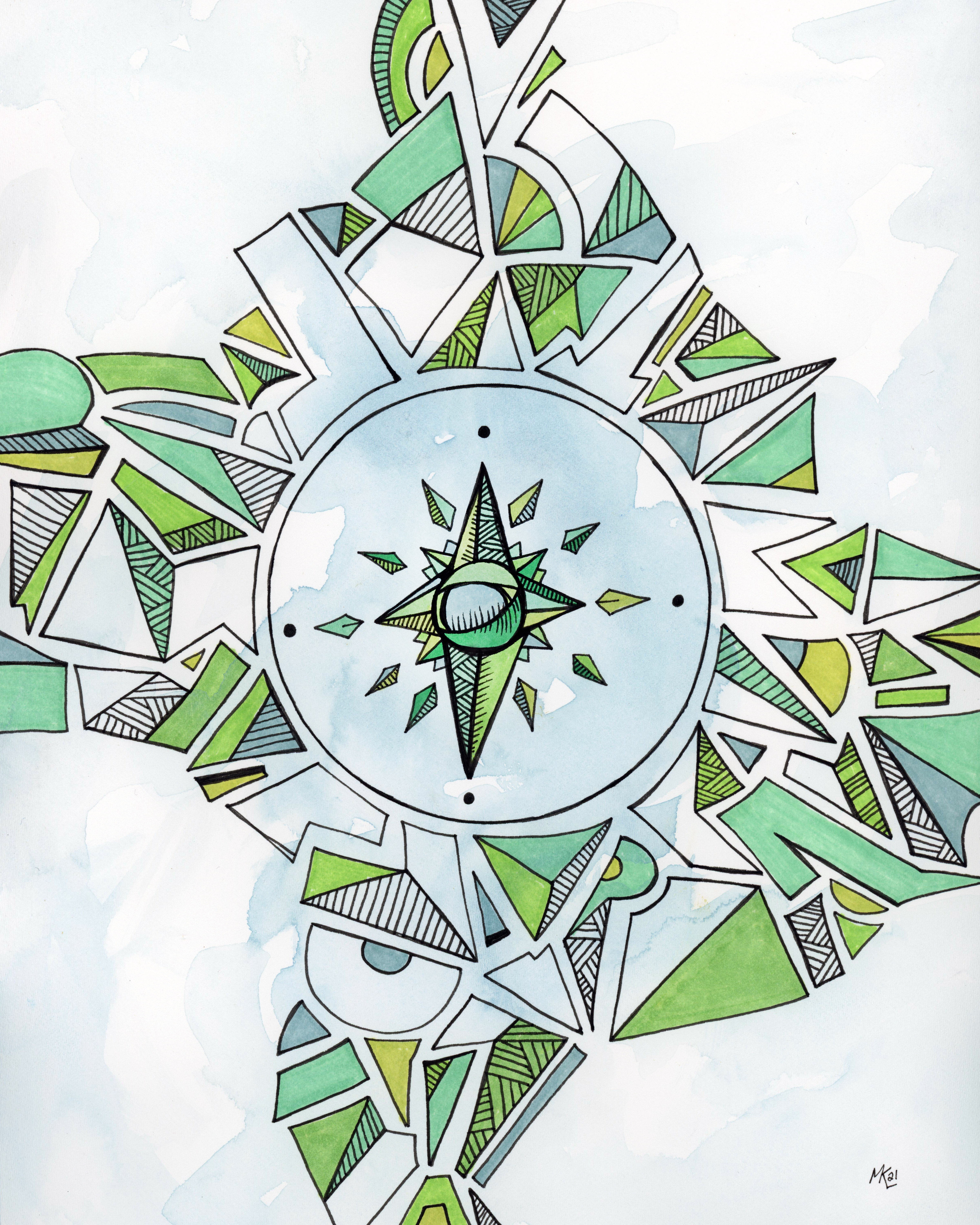 Enneagram Type 3: Enneagram Art Series