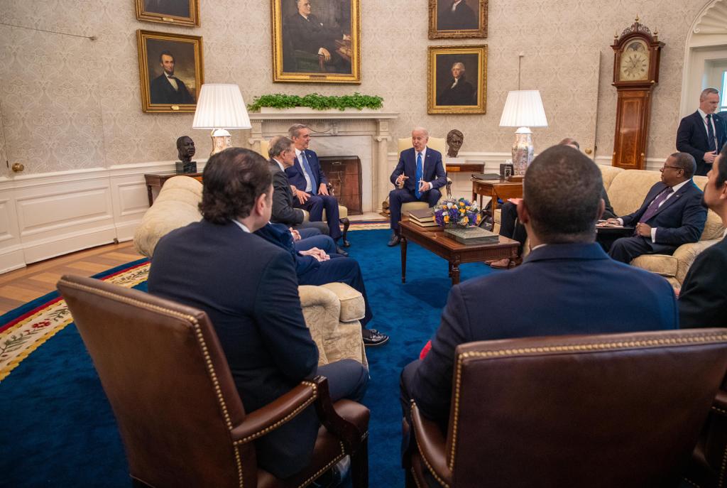 Abinader con Biden