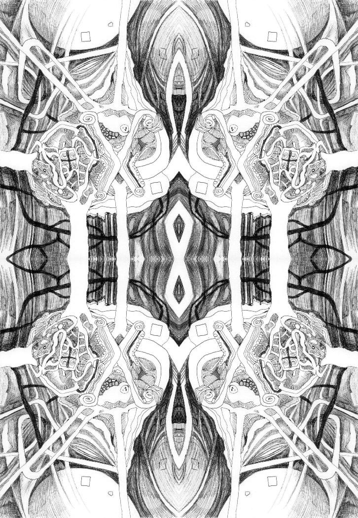 Philippe Duval, " Cœur ", impression sur toile, 
80 X 50 cm, 2007-2019.