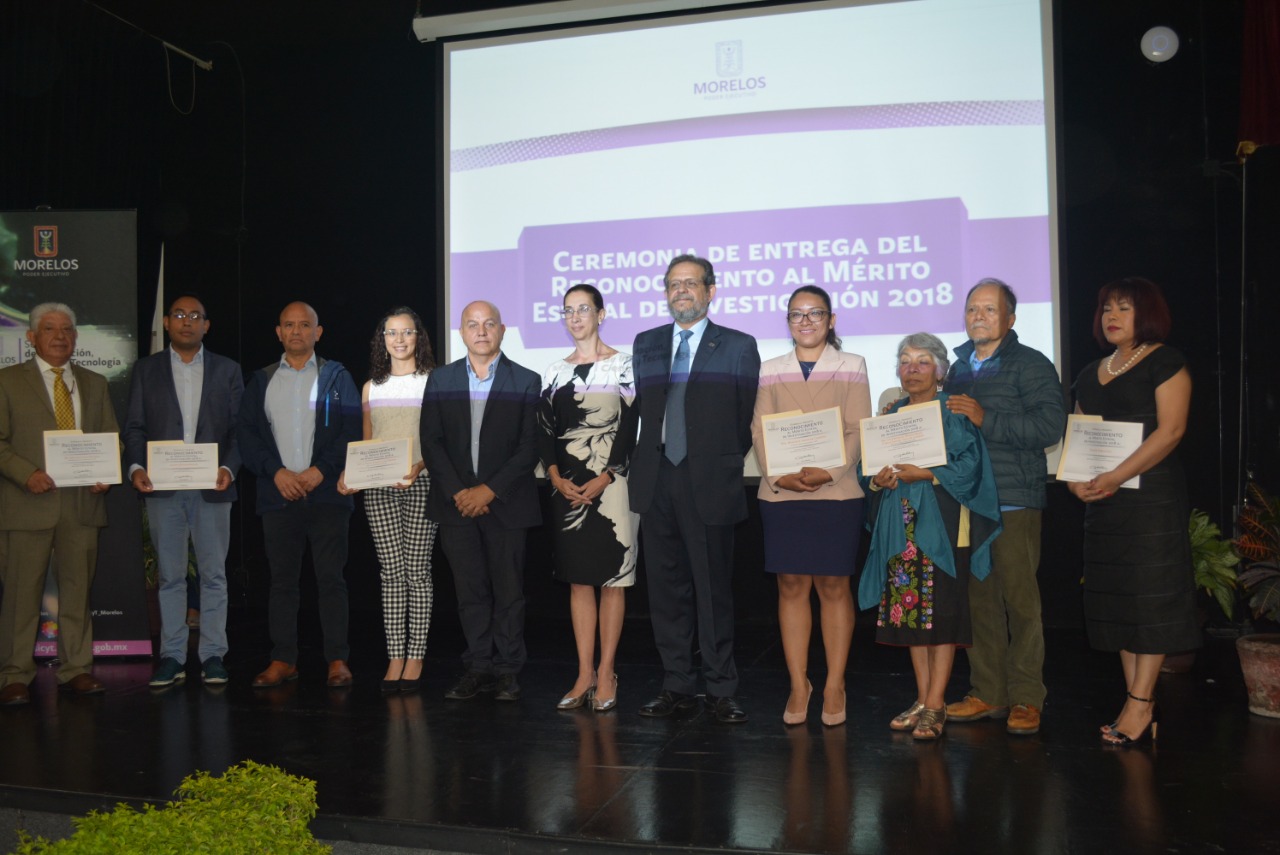 Premia gobierno de Morelos excelencia científica