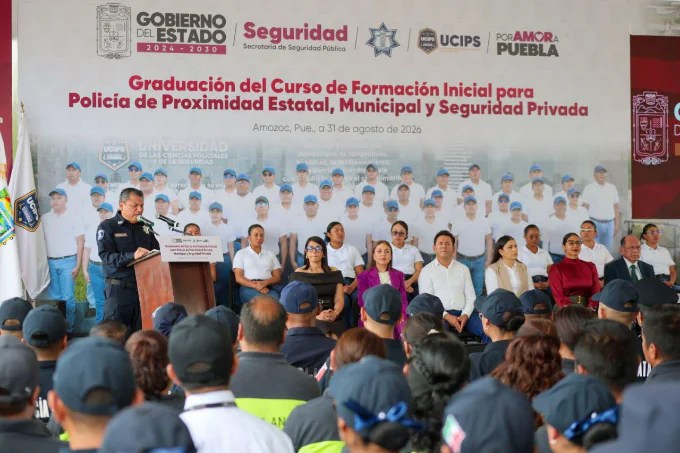 Samuel Aguilar Pala asegura respaldo de Armenta a policías estatales