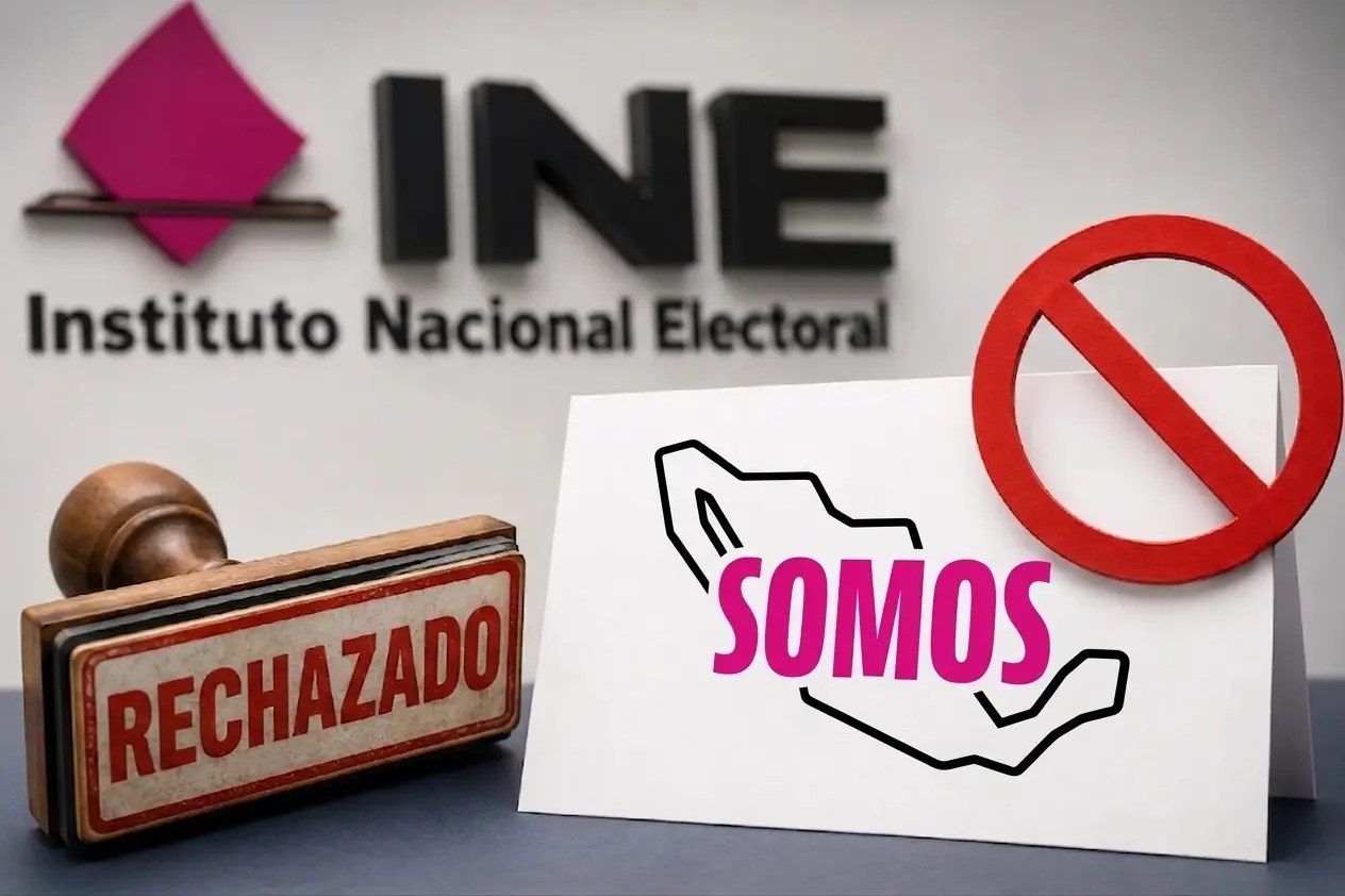 El INE rechaza el emblema de SOMOS por su similitud con símbolos nacionales