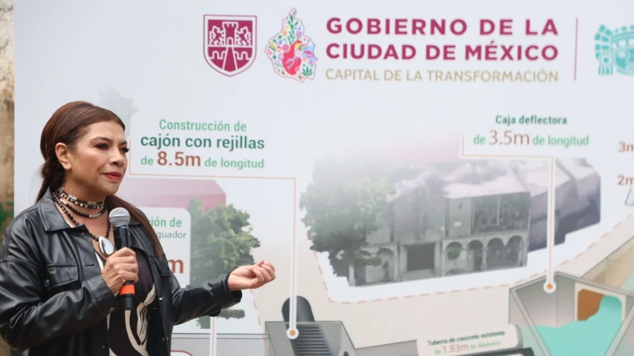 Clara Bragua supervisa 24 obras de saneamiento en Magdalena Contreras