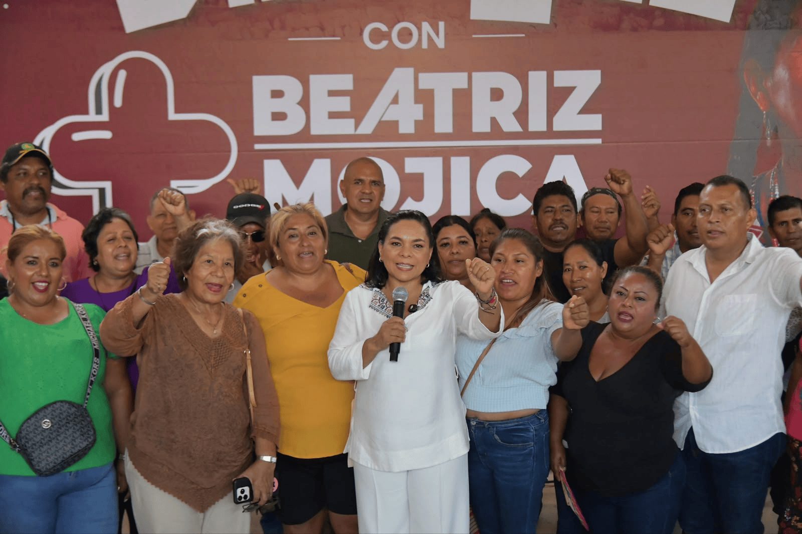 Beatriz Mojica presenta plan de autoadscripción para zona rural