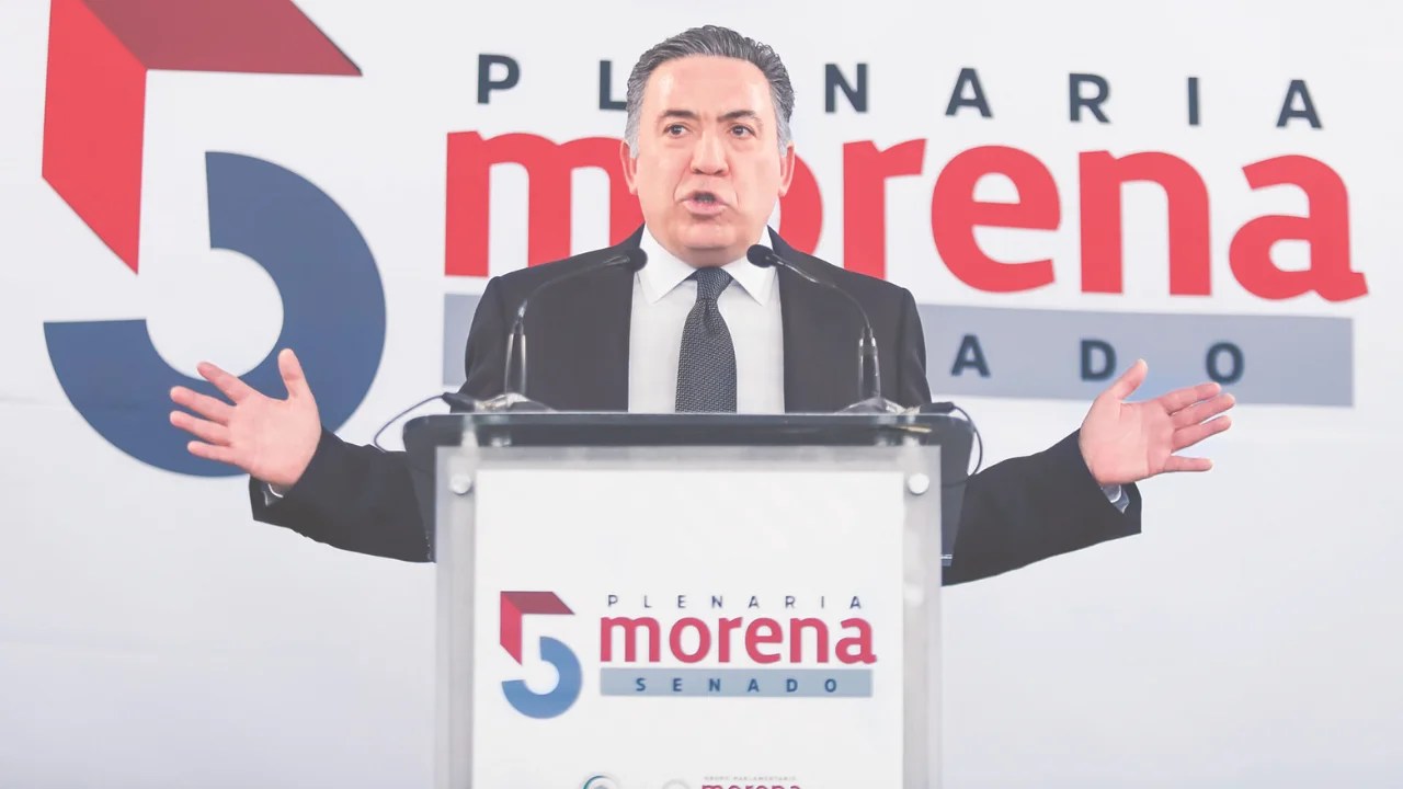 Inzunza regresa al Senado y desmiente nexos con el crimen organizado