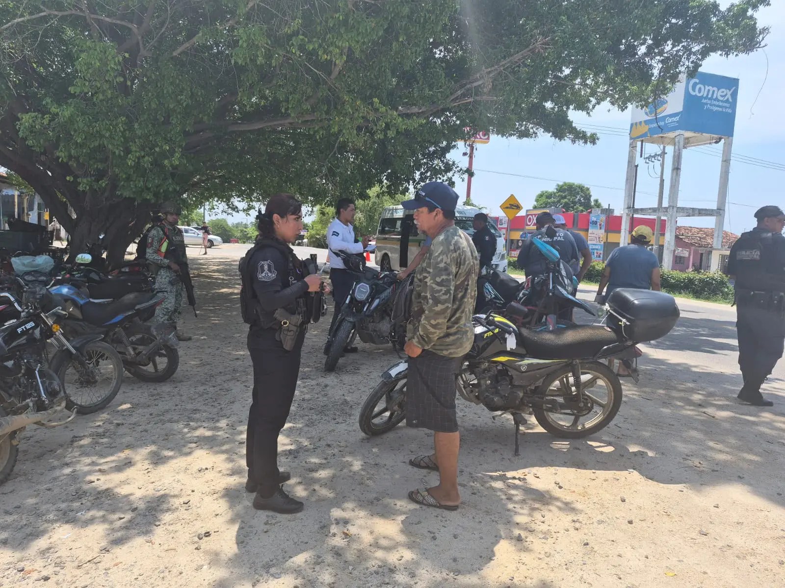 Secretaría de Seguridad revela 361 motocicletas revisadas en operativo