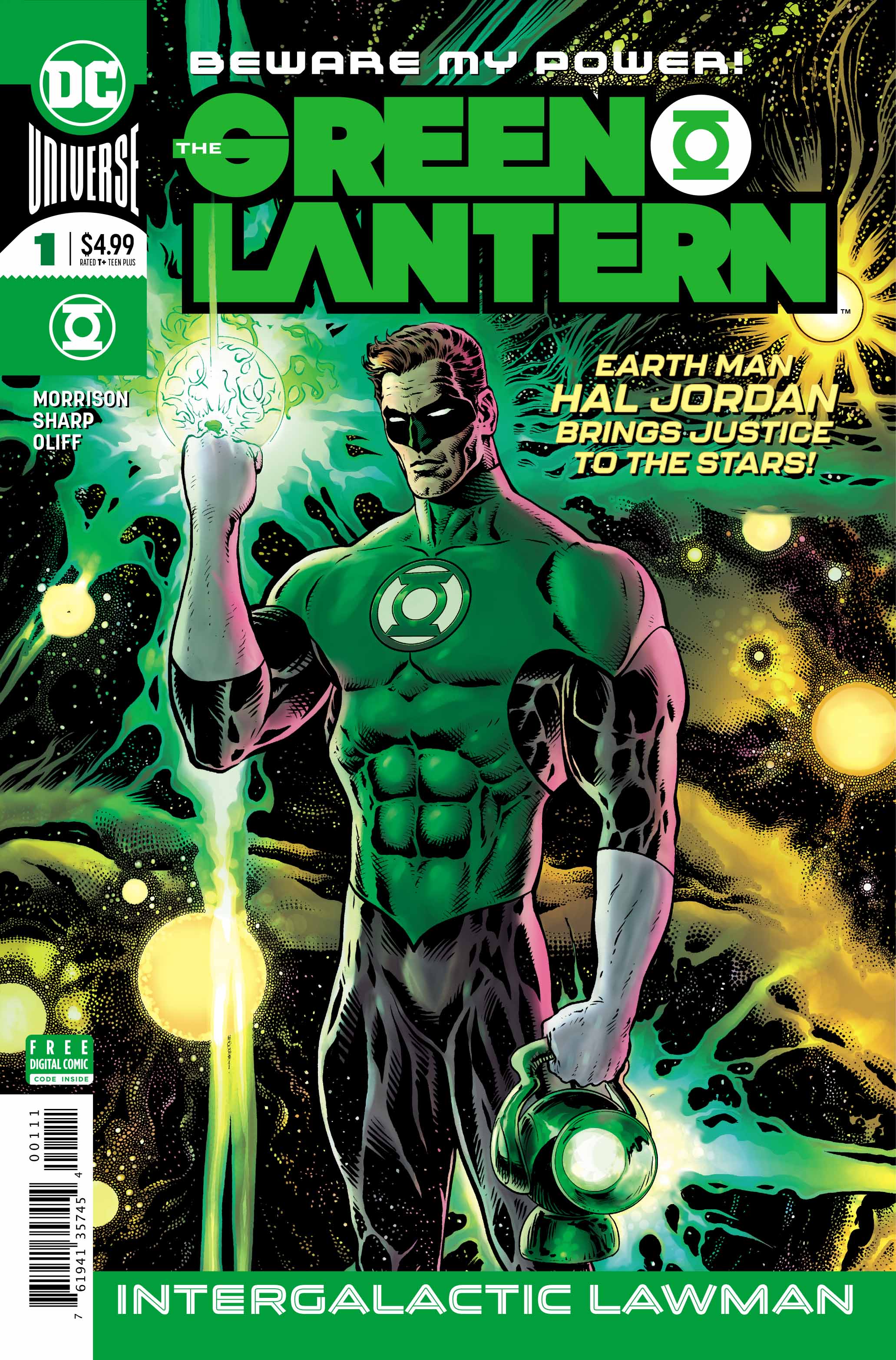 Review: The Green Lantern #1 By Grant Morrison And Liam Sharp