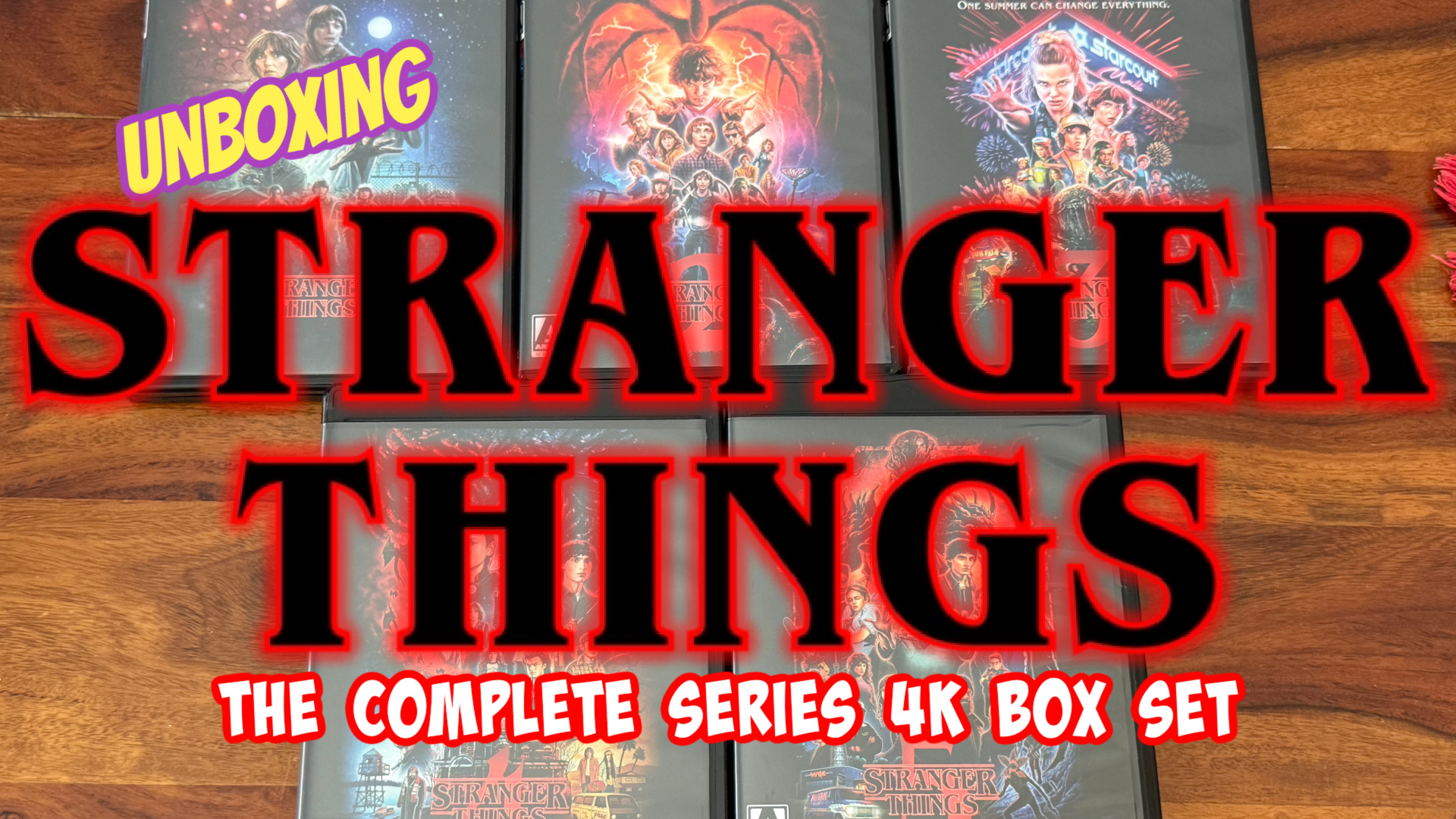 Unwrapping: Stranger Things – The Complete Series 4K Box Set