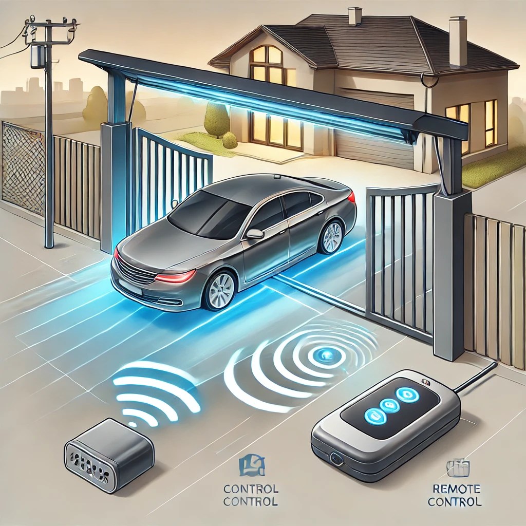 Automatic Gate in work