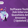 Software Testing Job Interview Questions And Answers [ Updated ] - Entri Blog