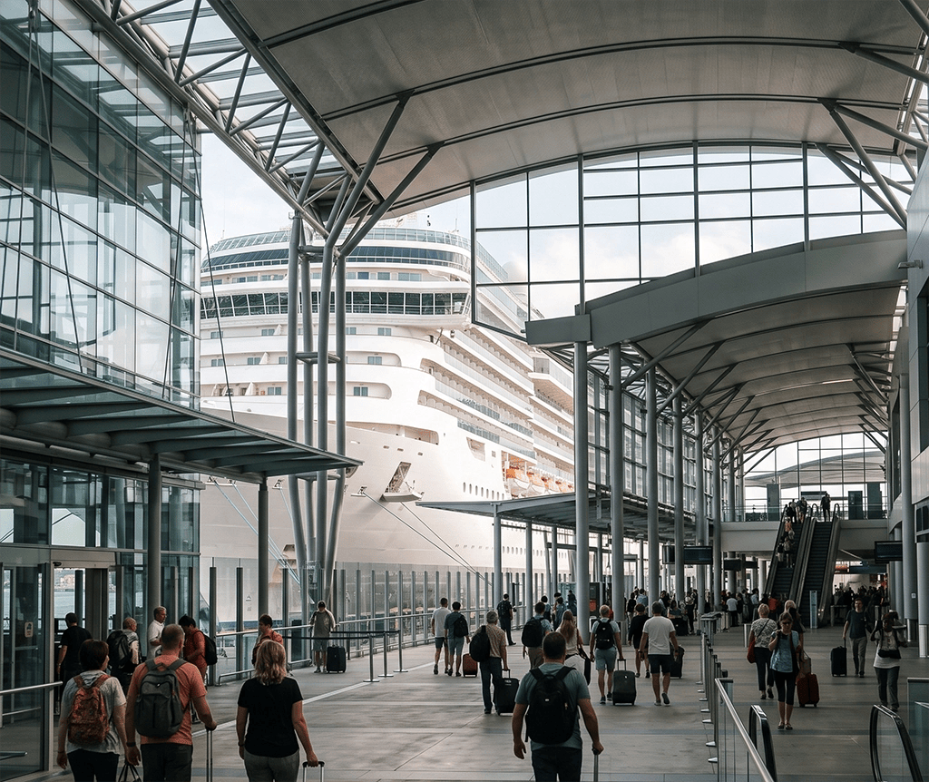 Cruise Terminal Embarkation Day