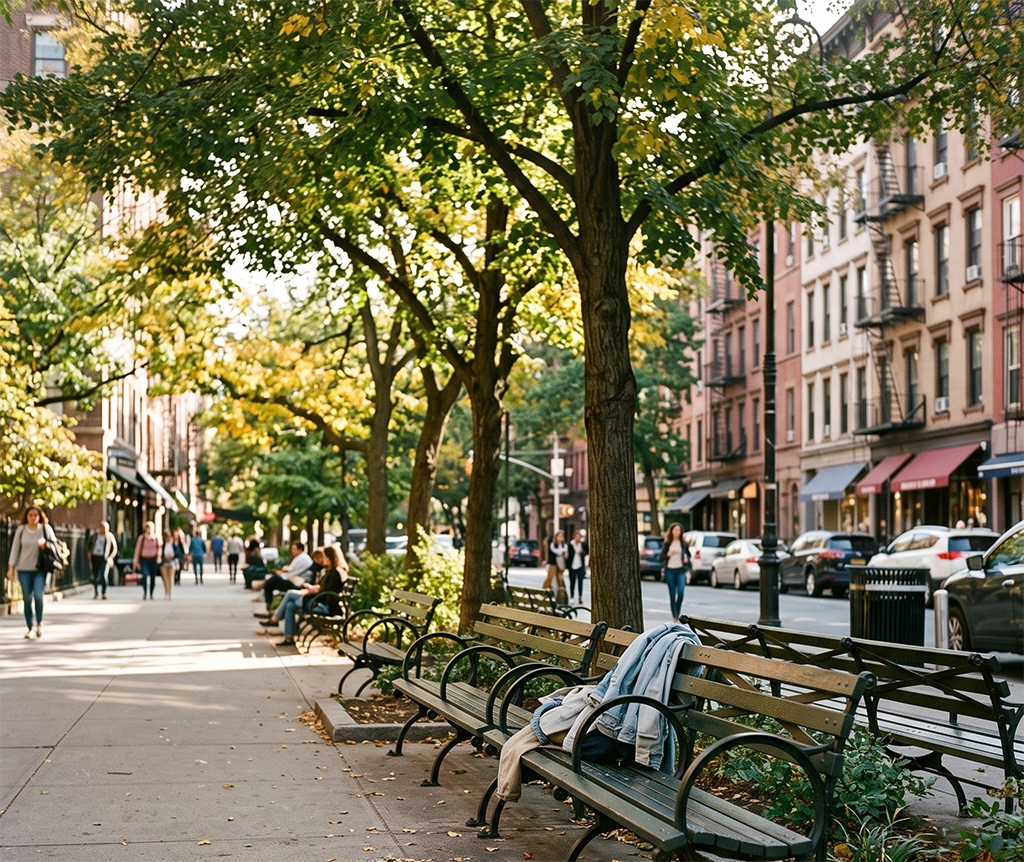 Early October Walk in Manhattan