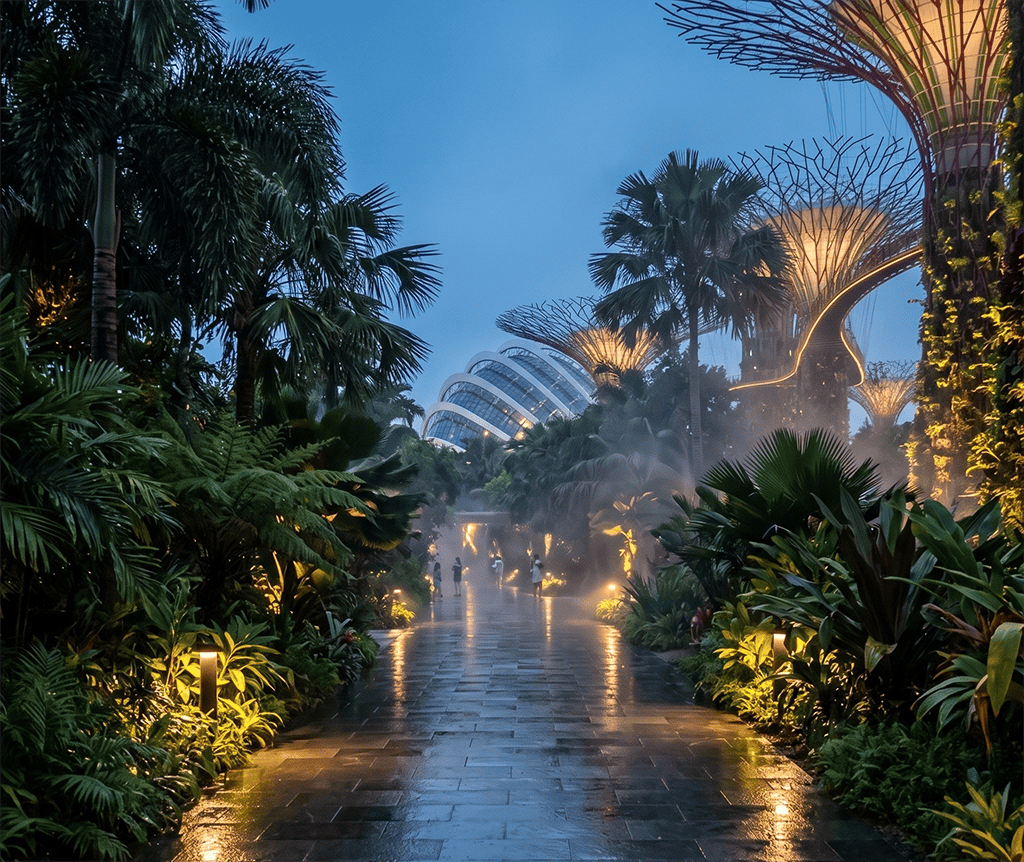 Evening After Tropical Rain