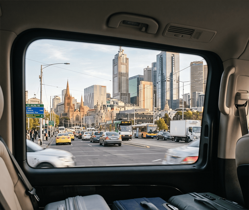 Melbourne CBD Arrival