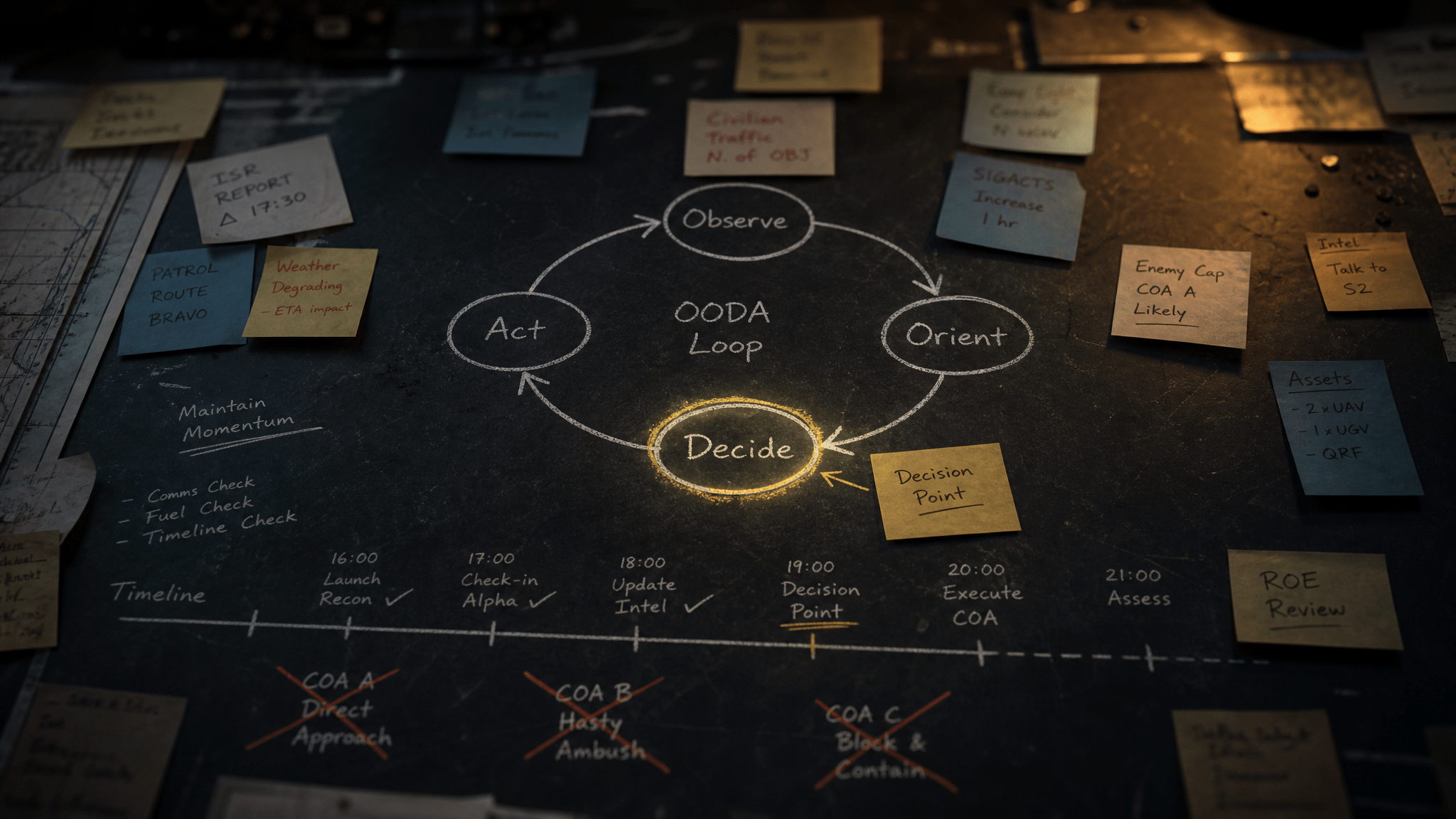 OODA Loop: Entscheiden, wenn Zeit fehlt