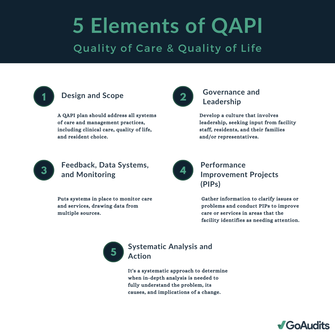 5 elements of a QAPI plan 
