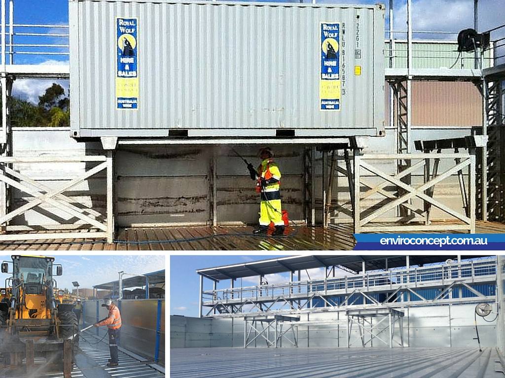 AQIS Quarantine Washbay and Water Treatment Enviro Concepts Waste