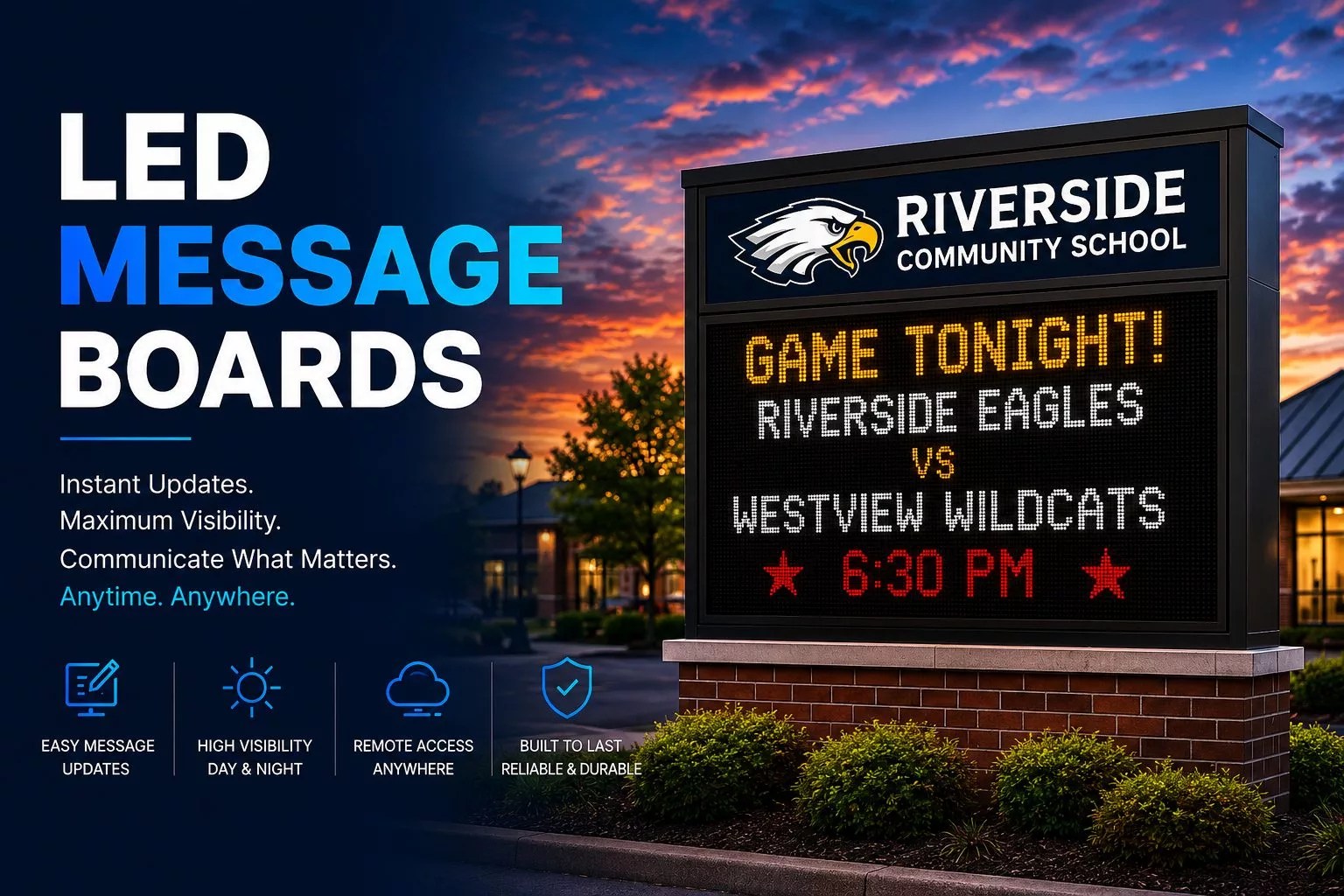 LED Message Boards