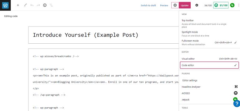 Yes The Wordpress Block Editor Has A Code View Go Wordpress - Gorgeous Mobile Gradient Textures | Free Download