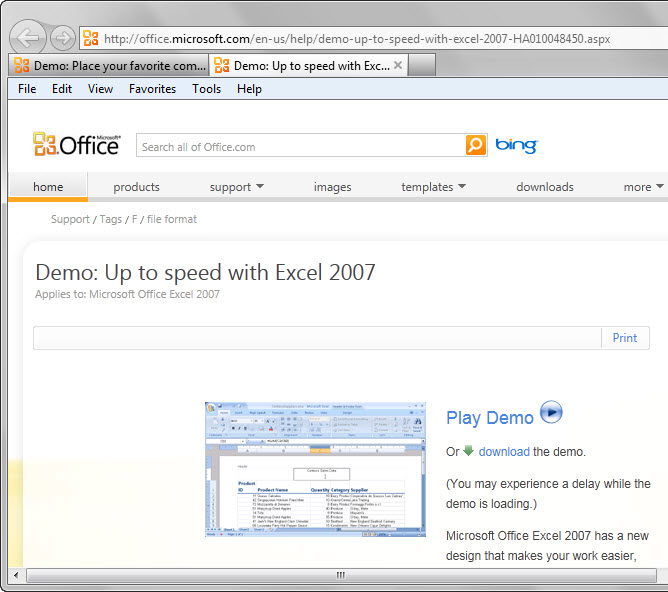 Help Addin : Guide untuk beralih ke Excel 2007 dari Excel 2003 | Mirror ...