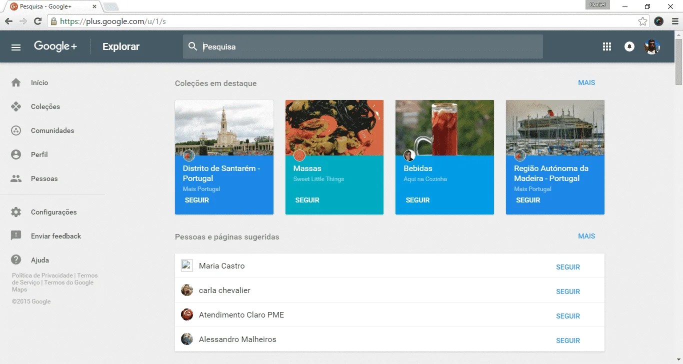 Agora é só curtir o novo visual. A principio, isso não vai mudar permanentemente você para o novo design, mas vai deixar você usá-lo e navegar por ele enquanto permanecer na mesma guia.﻿